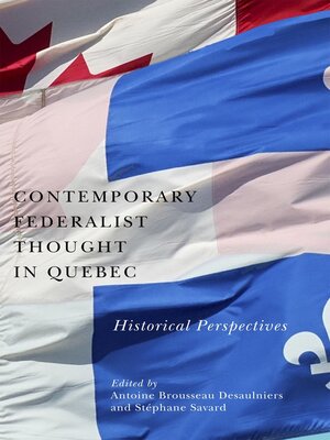 cover image of Contemporary Federalist Thought in Quebec
